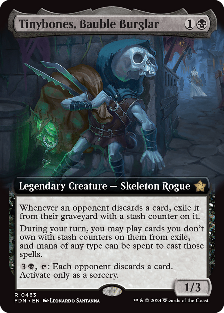 Tinybones, Bauble Burglar (Extended Art) [Foundations] | Mega City Incorporated