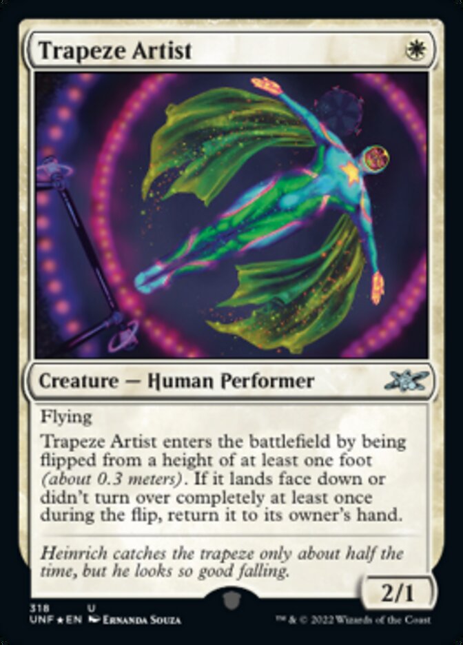 Trapeze Artist (Galaxy Foil) [Unfinity] | Mega City Incorporated