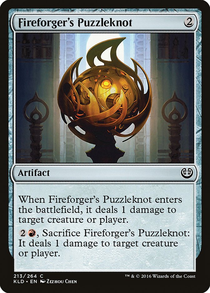 Fireforger's Puzzleknot [Kaladesh] | Mega City Incorporated