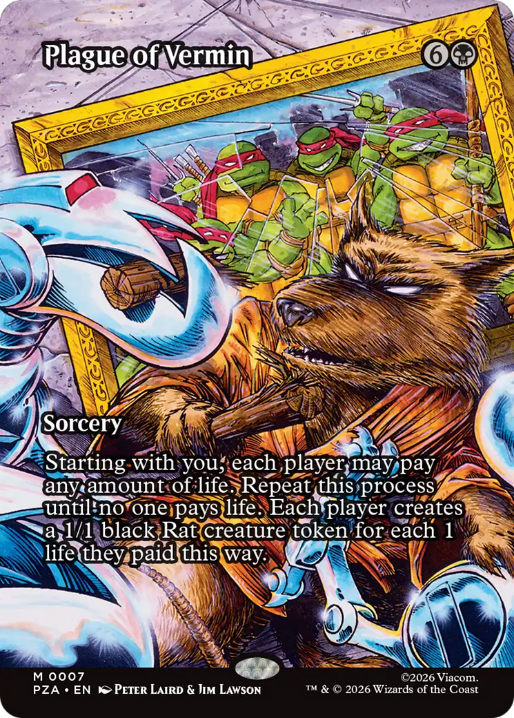 Plague of Vermin (Borderless) [Teenage Mutant Ninja Turtles Eternal-Legal] | Mega City Incorporated