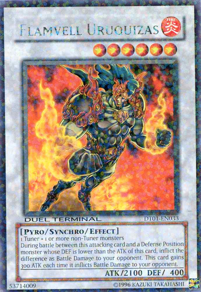 Flamvell Uruquizas [DT01-EN033] Rare | Mega City Incorporated