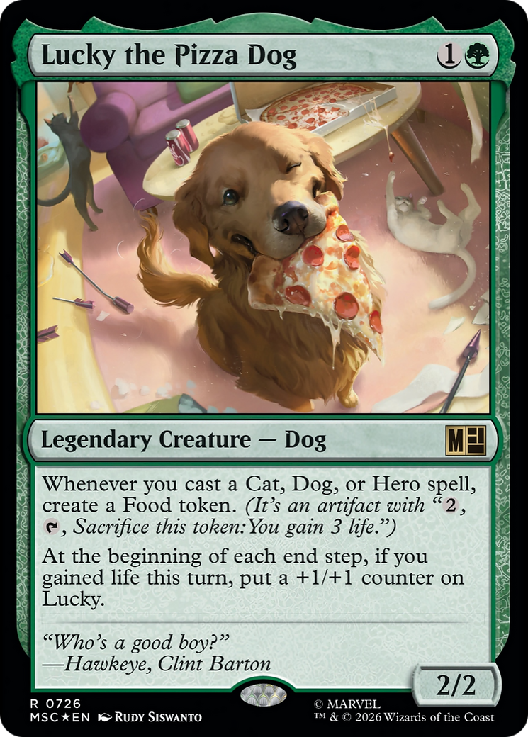 Lucky the Pizza Dog [Marvel Super Heroes Commander] | Mega City Incorporated