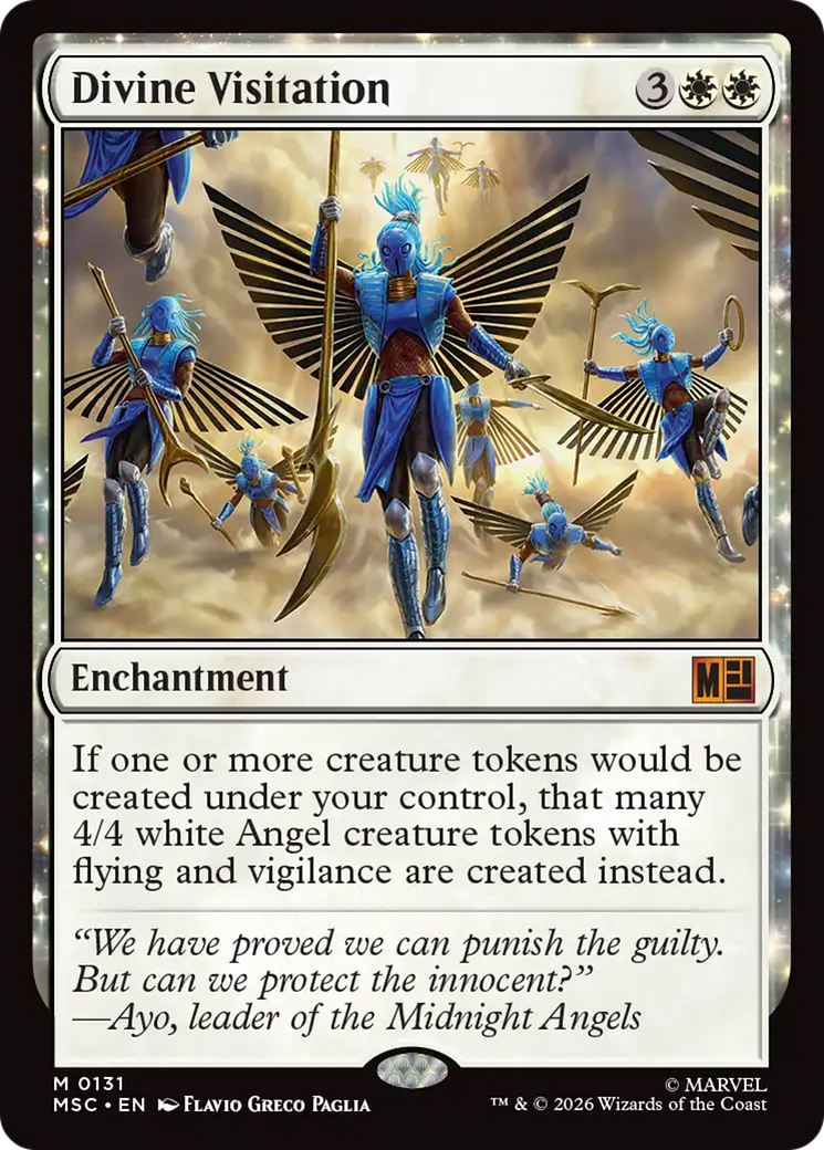 Divine Visitation (Surge Foil) [Marvel Super Heroes Commander] | Mega City Incorporated