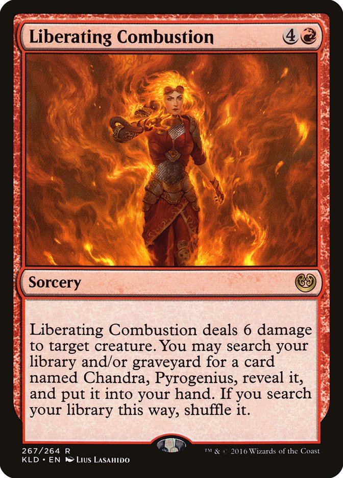 Liberating Combustion [Kaladesh] | Mega City Incorporated