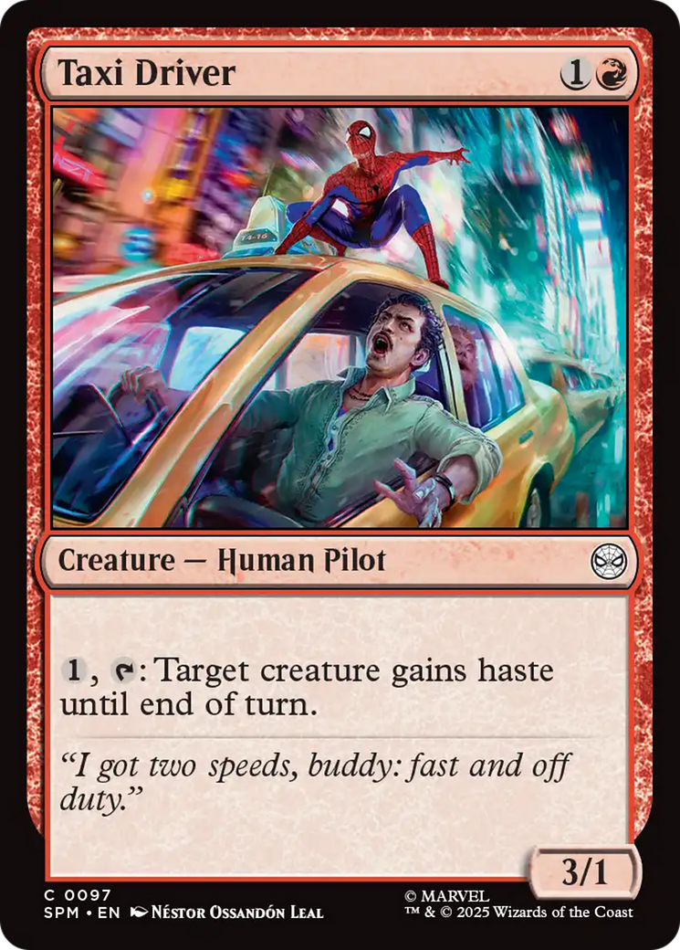 Taxi Driver [Marvel's Spider-Man] | Mega City Incorporated