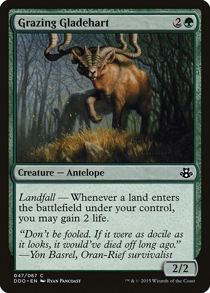 Grazing Gladehart [Duel Decks: Elspeth vs. Kiora] | Mega City Incorporated