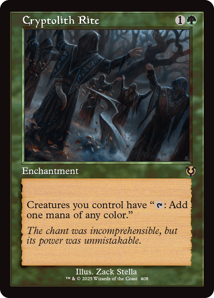 Cryptolith Rite (Retro Frame) [Innistrad Remastered] | Mega City Incorporated
