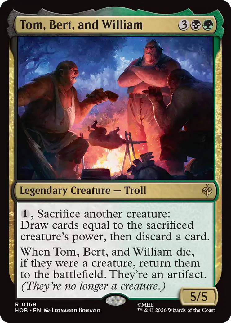 Tom, Bert, and William [The Hobbit] | Mega City Incorporated