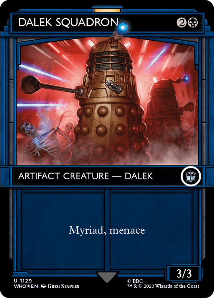 Dalek Squadron (Showcase) (Surge Foil) [Doctor Who] | Mega City Incorporated