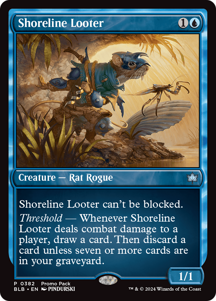 Shoreline Looter [Bloomburrow Promos] | Mega City Incorporated