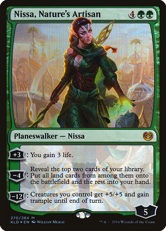 Nissa, Nature's Artisan [Kaladesh] | Mega City Incorporated