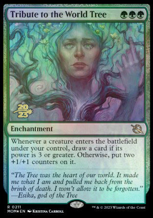 Tribute to the World Tree [March of the Machine Prerelease Promos] | Mega City Incorporated