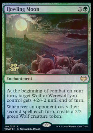 Howling Moon [Innistrad: Crimson Vow Prerelease Promos] | Mega City Incorporated