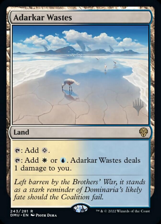 Adarkar Wastes (Promo Pack) [Dominaria United Promos] | Mega City Incorporated