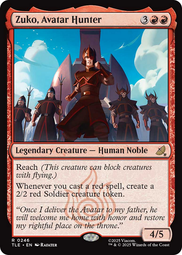 Zuko, Avatar Hunter [Avatar: The Last Airbender: Eternal-Legal] | Mega City Incorporated