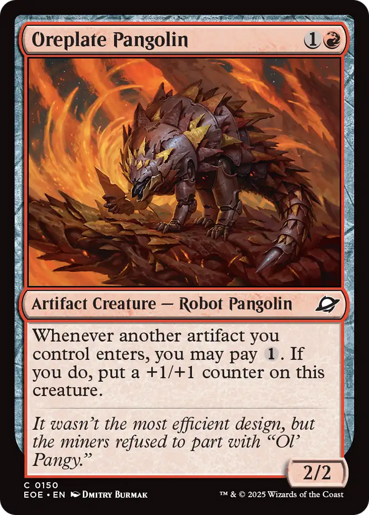 Oreplate Pangolin [Edge of Eternities] | Mega City Incorporated