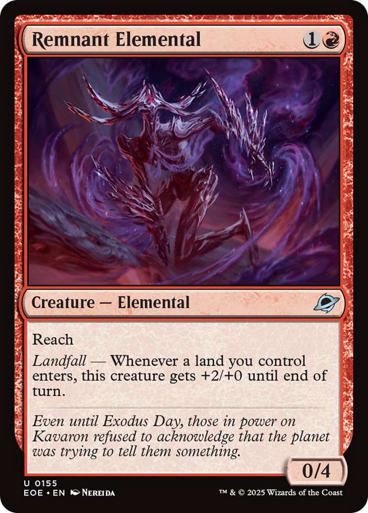 Remnant Elemental [Edge of Eternities] | Mega City Incorporated