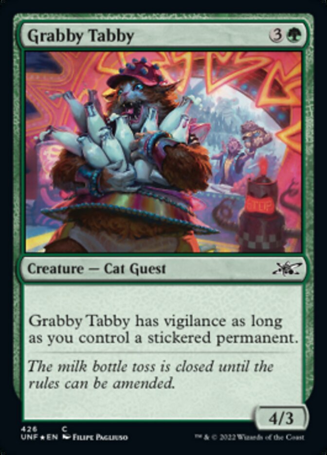 Grabby Tabby (Galaxy Foil) [Unfinity] | Mega City Incorporated