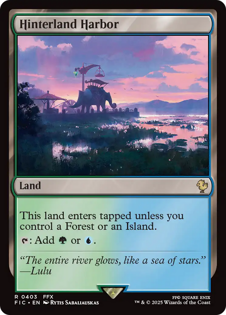 Hinterland Harbor [FINAL FANTASY Commander] | Mega City Incorporated