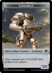 City's Blessing // Construct (41) Double-Sided Token [Commander Masters Tokens] | Mega City Incorporated