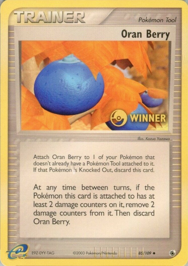Oran Berry (85/109) (Winner) [EX: Ruby & Sapphire] | Mega City Incorporated