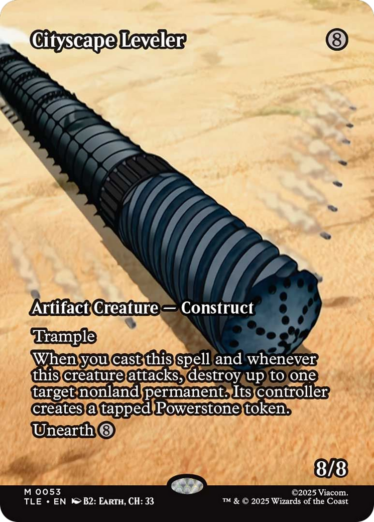 Cityscape Leveler (Borderless) [Avatar: The Last Airbender: Eternal-Legal] | Mega City Incorporated