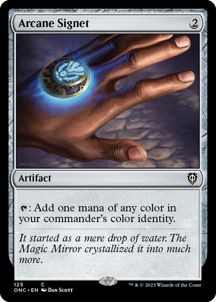 Arcane Signet [Phyrexia: All Will Be One Commander] | Mega City Incorporated