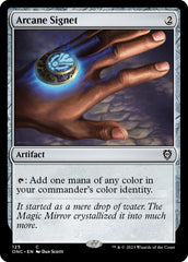 Arcane Signet [Phyrexia: All Will Be One Commander] | Mega City Incorporated