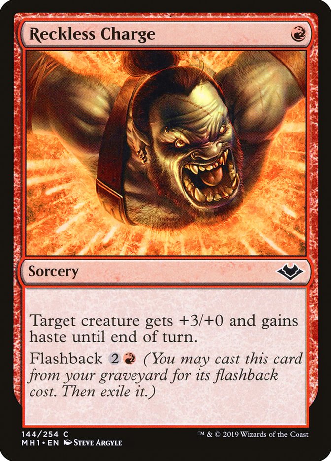 Reckless Charge [Modern Horizons] | Mega City Incorporated
