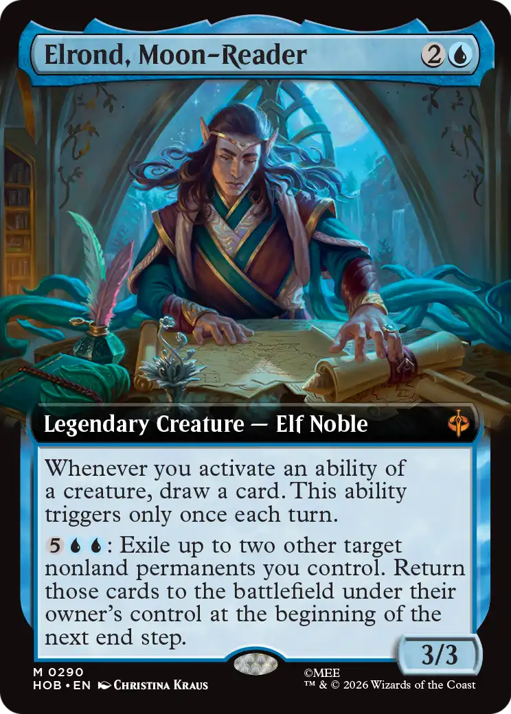 Elrond, Moon-Reader (Extended Art) [The Hobbit] | Mega City Incorporated