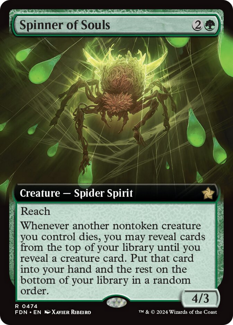 Spinner of Souls (Extended Art) [Foundations] | Mega City Incorporated