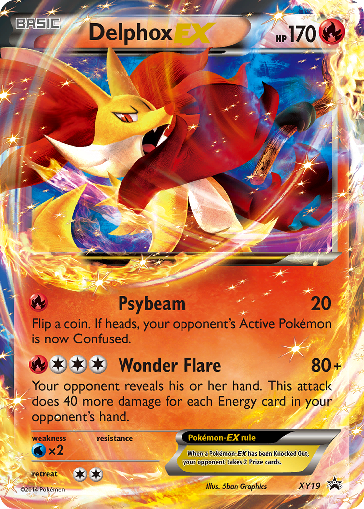 Delphox EX (XY19) [XY: Black Star Promos] | Mega City Incorporated