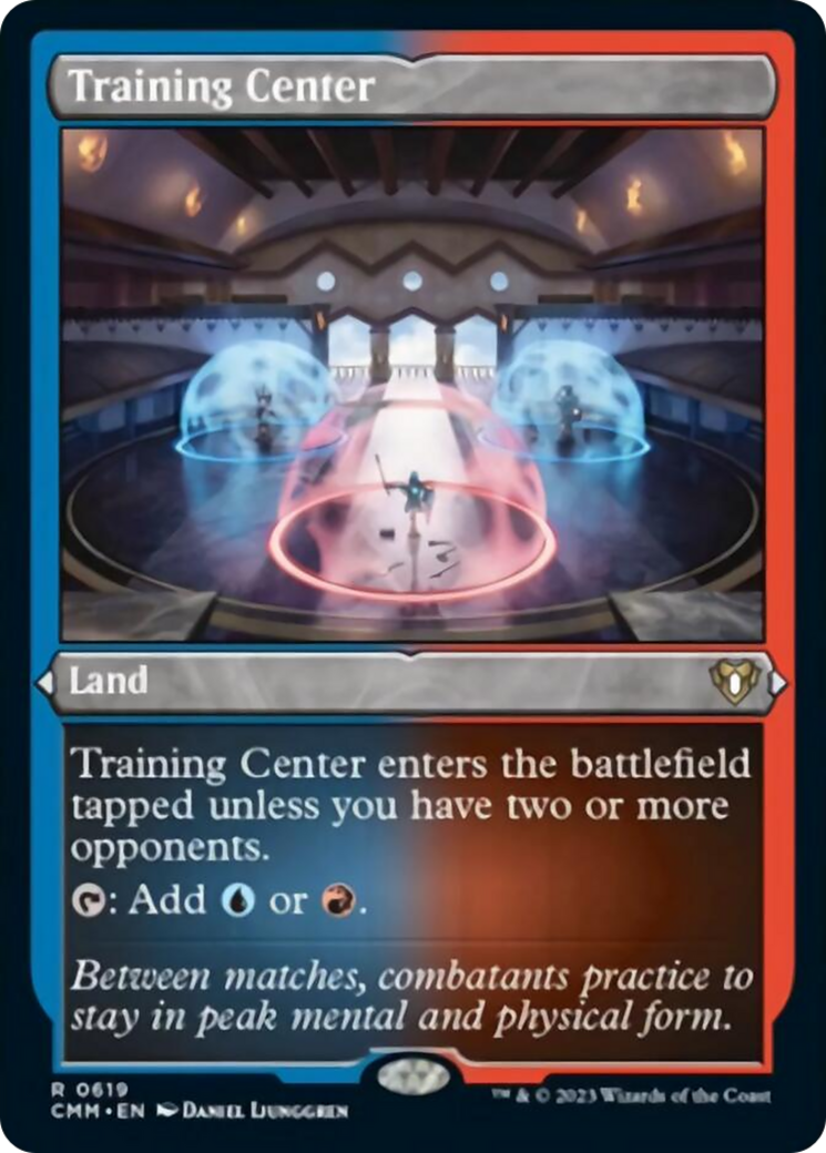 Training Center (Foil Etched) [Commander Masters] | Mega City Incorporated