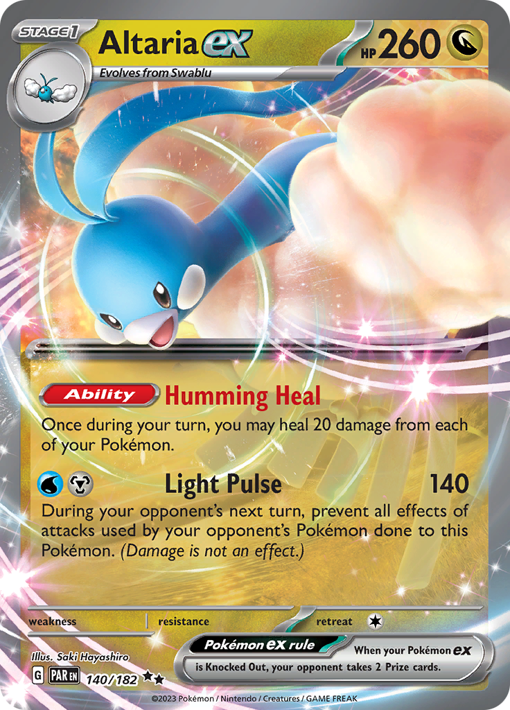 Altaria ex (140/182) [Scarlet & Violet: Paradox Rift] | Mega City Incorporated