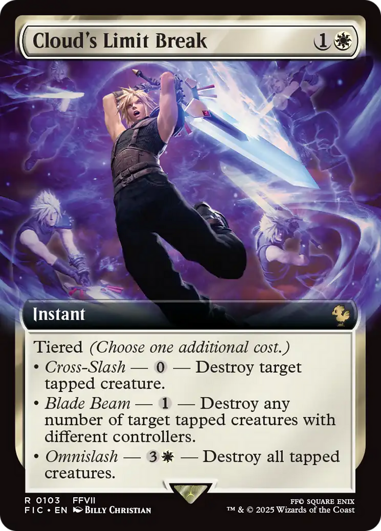 Cloud's Limit Break (Extended Art) [FINAL FANTASY Commander] | Mega City Incorporated