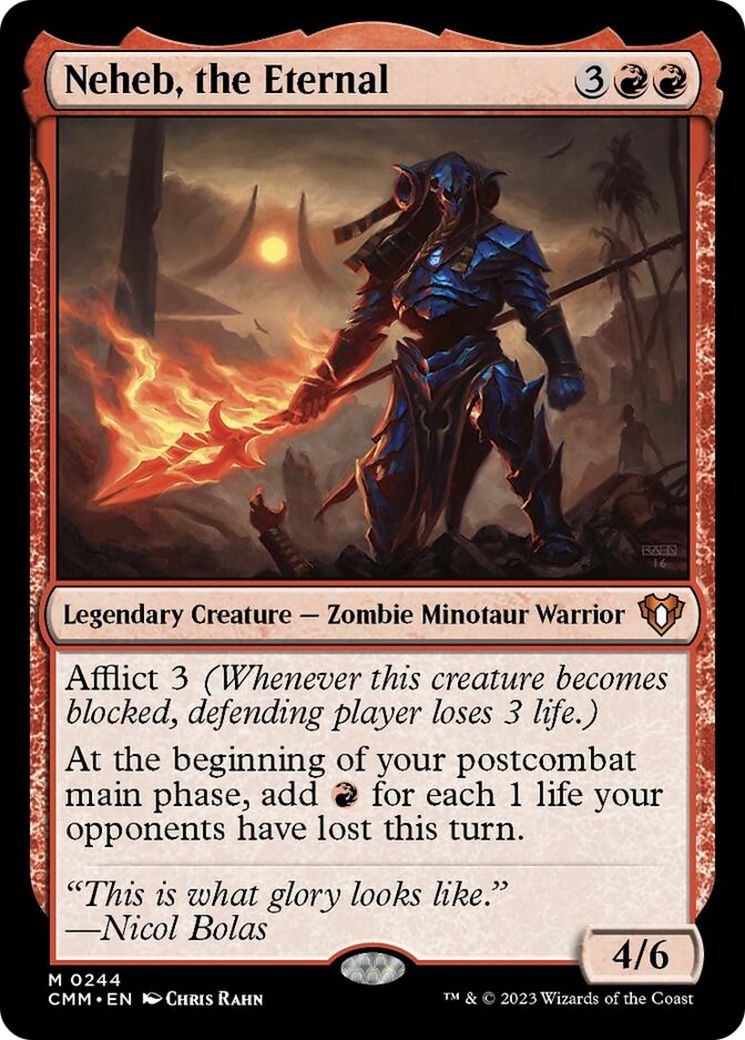 Neheb, the Eternal [Commander Masters] | Mega City Incorporated