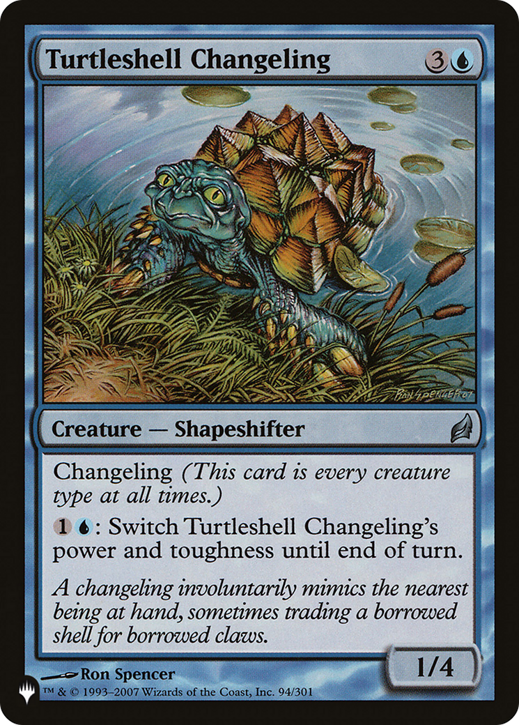 Turtleshell Changeling [The List] | Mega City Incorporated