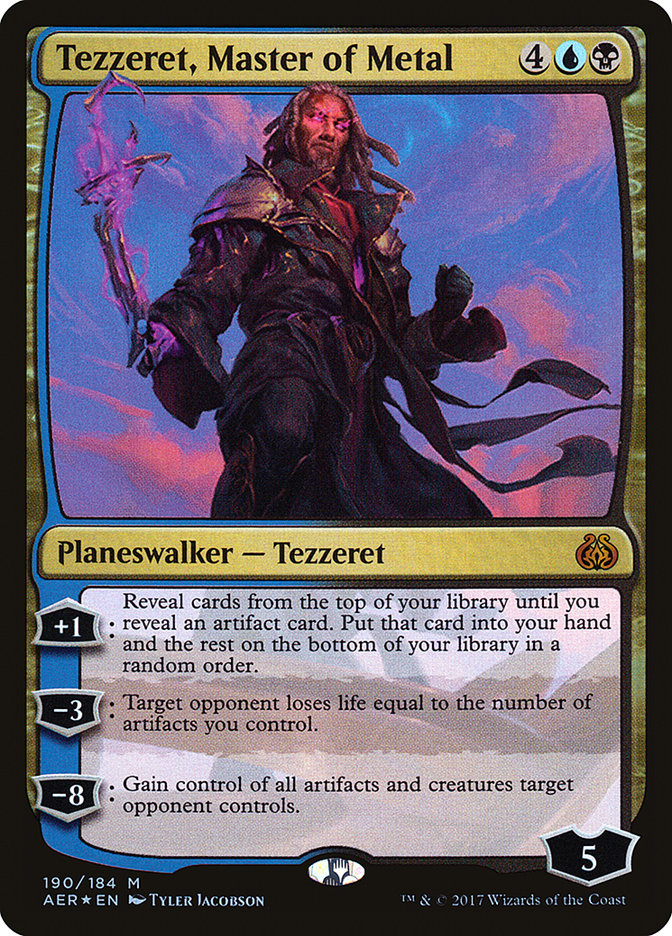 Tezzeret, Master of Metal [Aether Revolt] | Mega City Incorporated