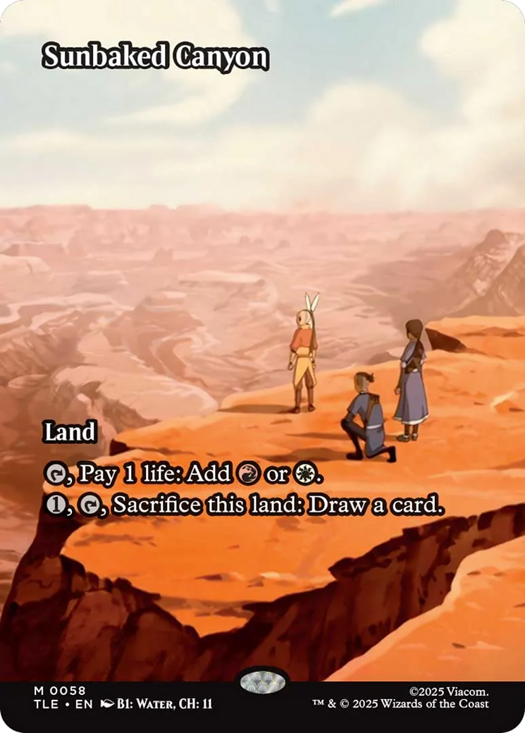 Sunbaked Canyon (Borderless) [Avatar: The Last Airbender: Eternal-Legal] | Mega City Incorporated