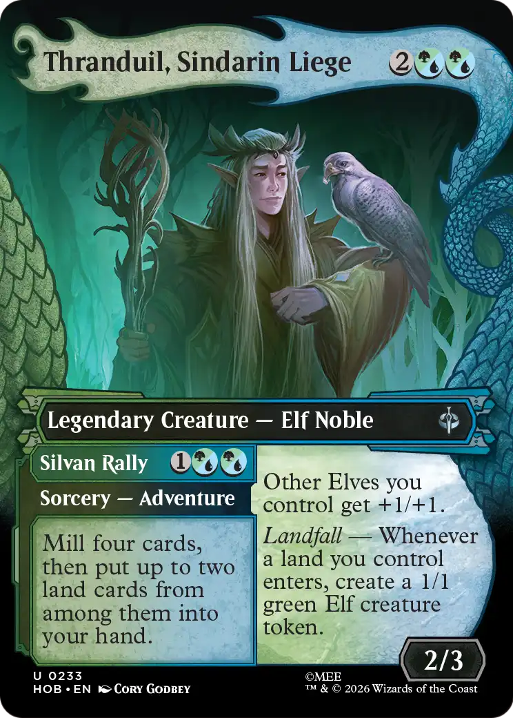 Thranduil, Sindarin Liege (Showcase) [The Hobbit] | Mega City Incorporated