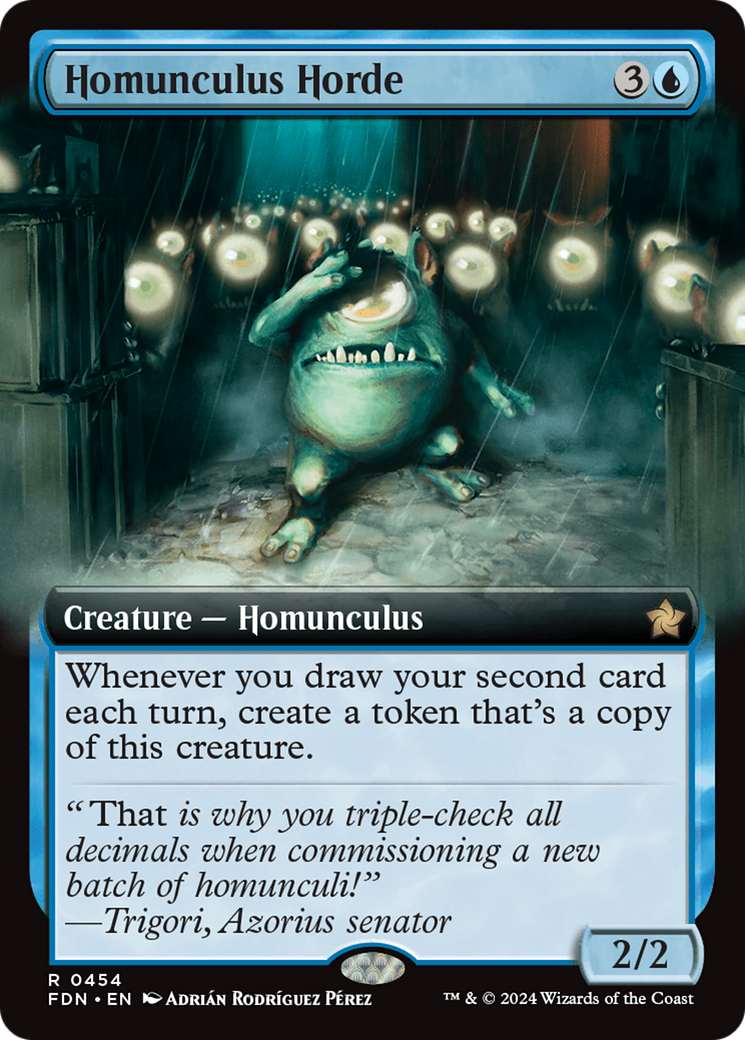 Homunculus Horde (Extended Art) [Foundations] | Mega City Incorporated