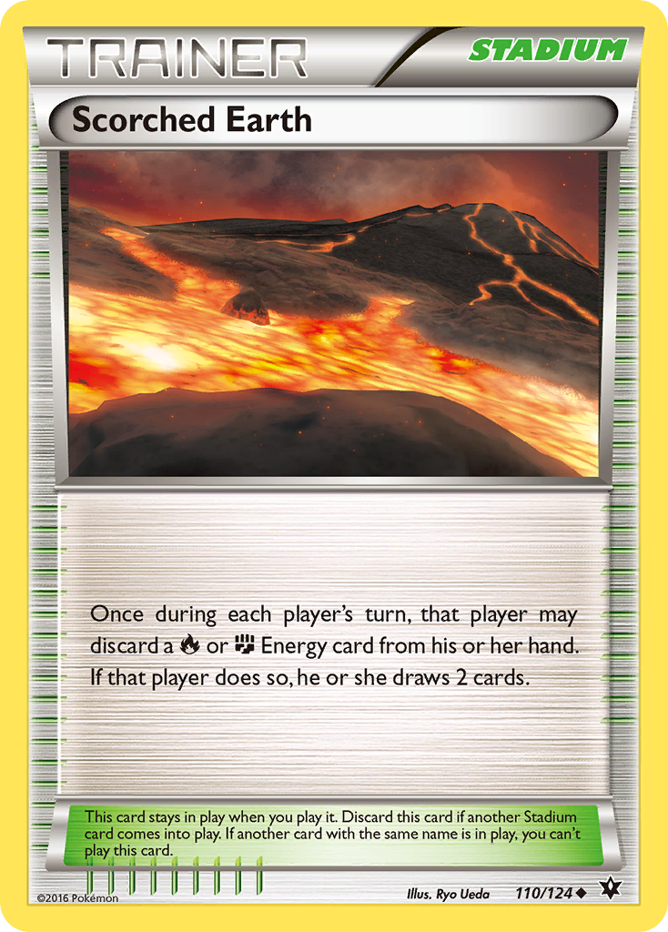 Scorched Earth (110/124) [XY: Fates Collide] | Mega City Incorporated