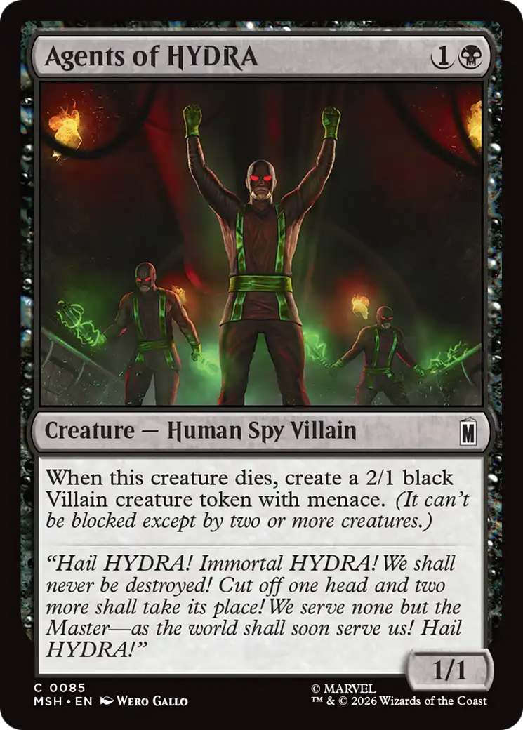 Agents of HYDRA [Marvel Super Heroes] | Mega City Incorporated