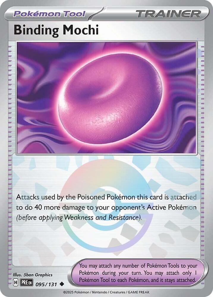Binding Mochi (095/131) (Poke Ball Pattern) [Scarlet & Violet: Prismatic Evolutions] | Mega City Incorporated