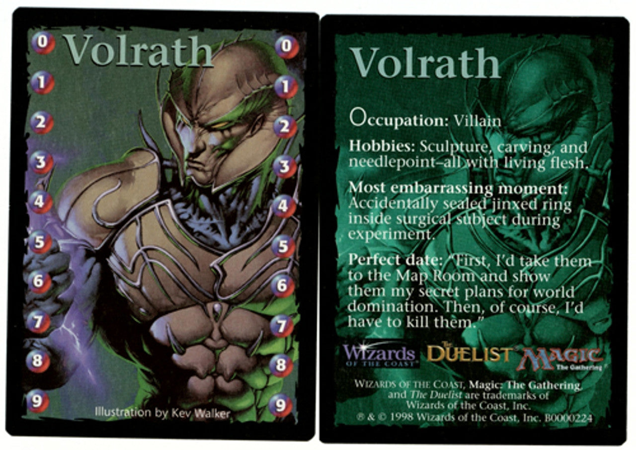 Volrath Life Counter Token [Media Promos] | Mega City Incorporated