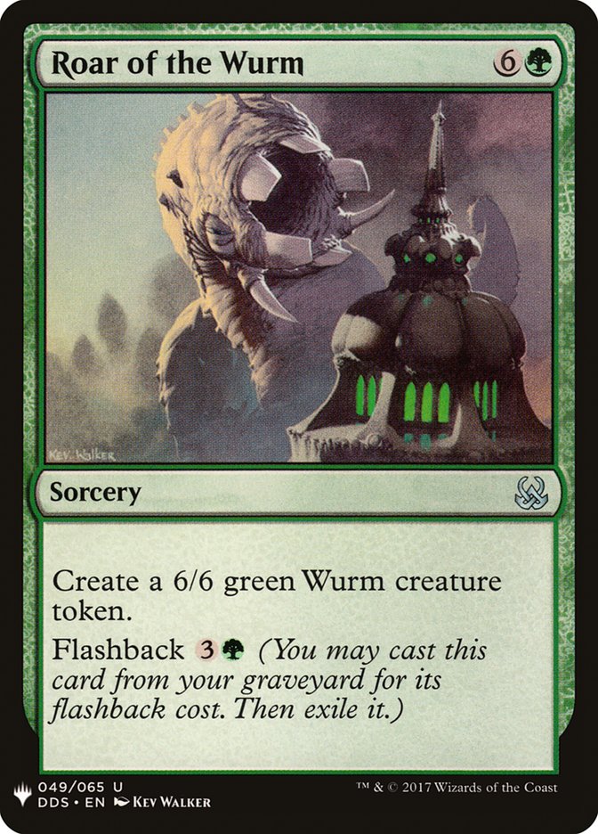 Roar of the Wurm [Mystery Booster] | Mega City Incorporated