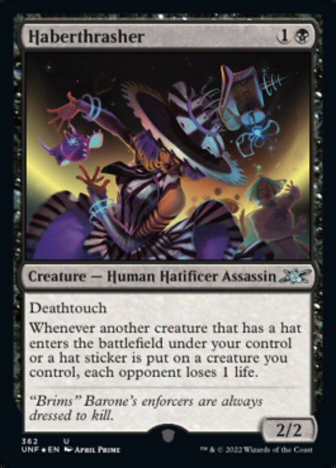 Haberthrasher (Galaxy Foil) [Unfinity] | Mega City Incorporated