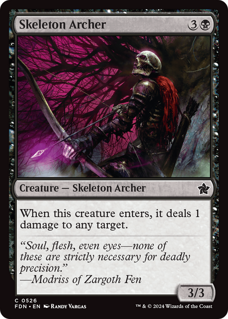 Skeleton Archer [Foundations] | Mega City Incorporated