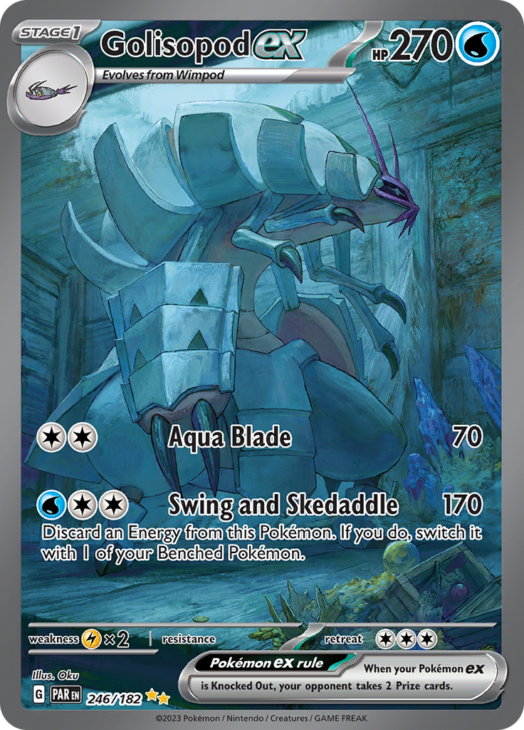 Golisopod ex (246/182) [Scarlet & Violet: Paradox Rift] | Mega City Incorporated