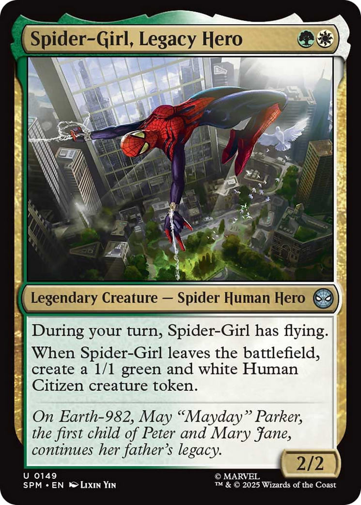 Spider-Girl, Legacy Hero [Marvel's Spider-Man] | Mega City Incorporated